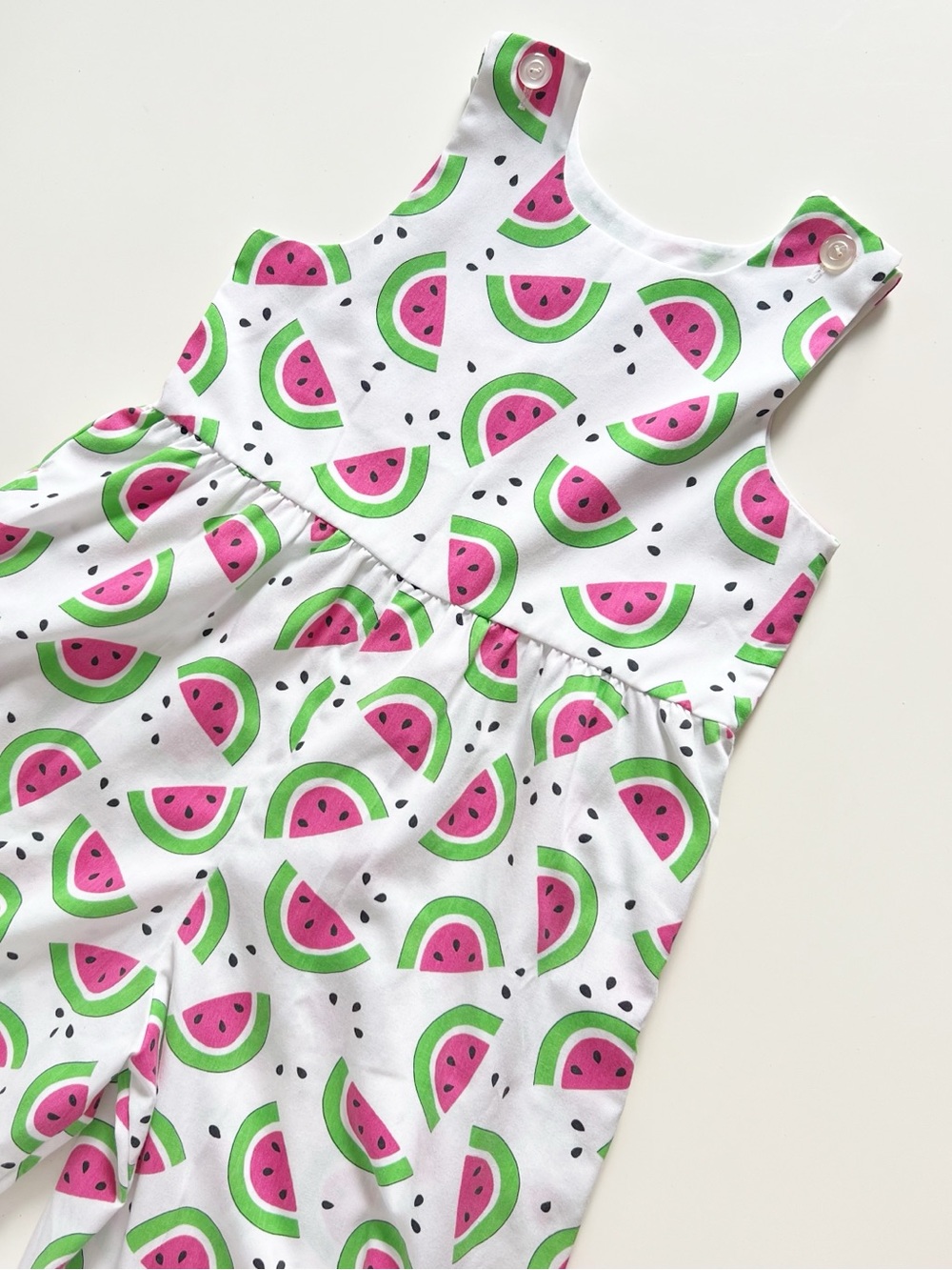 Kelly’s Kids Y2K Watermelon Bubble Jumpsuit Romper | Size 7